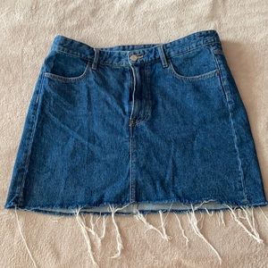 Denim Mini skirt